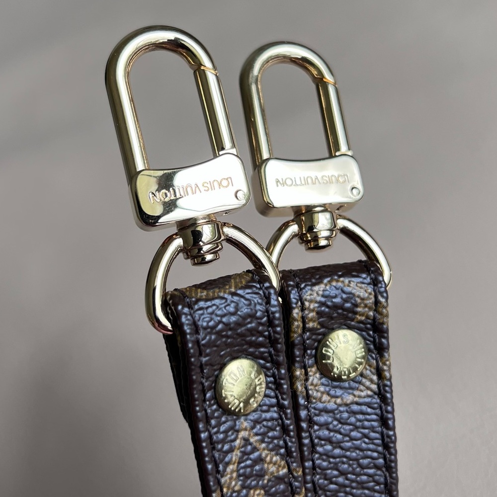 ADDITIONAL PHOTOS ONLY, LV SHOULDER STRAP 16 MM MONOGRAM, MODEL J52315